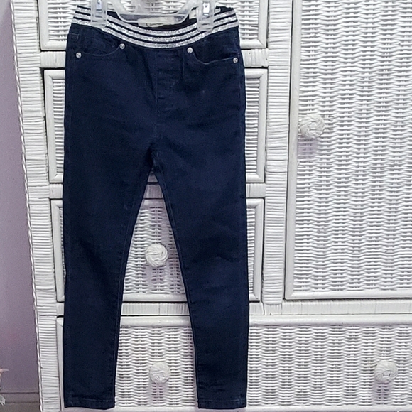 Girls Jean Jeggings Size 6X - Picture 1 of 6